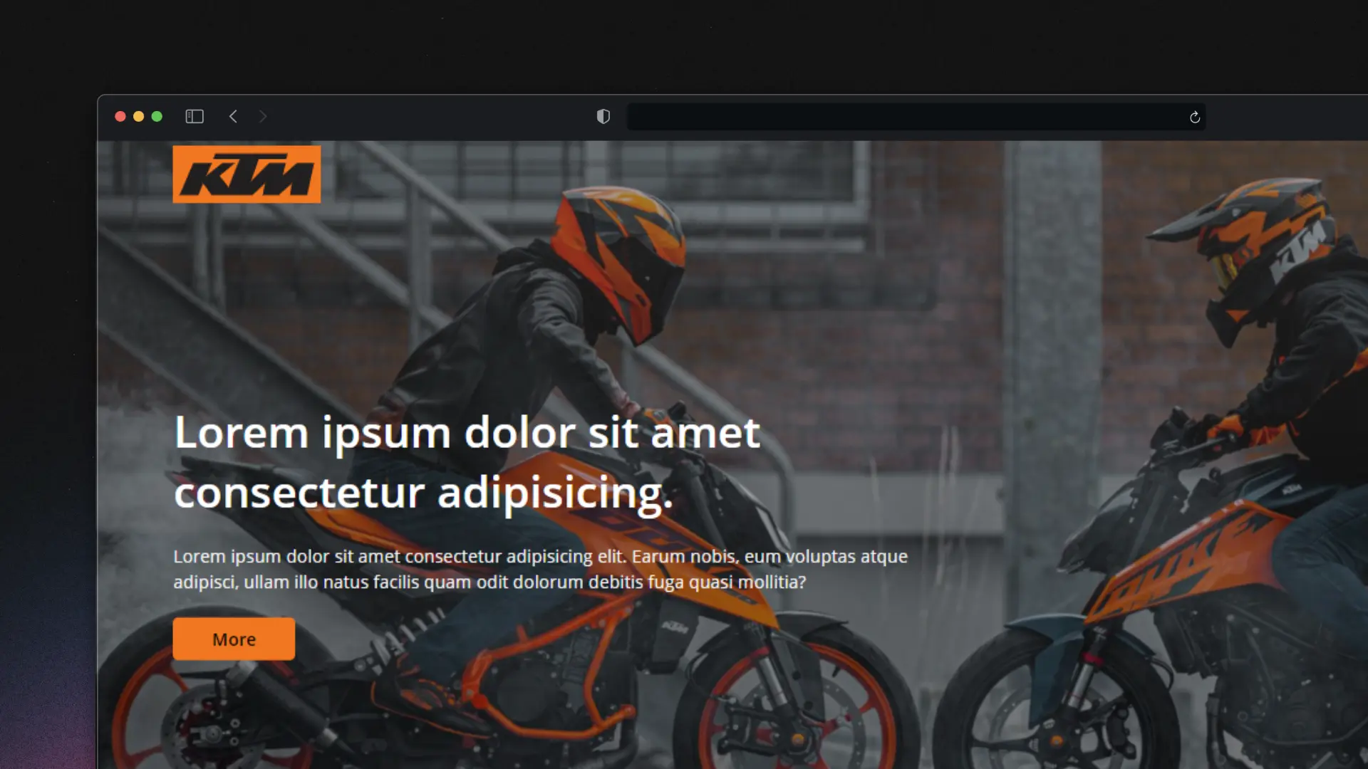 Landig Page KTM